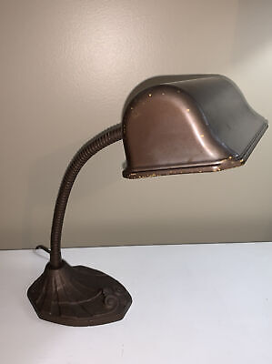 FARIES Gooseneck Desk Lamp D-950 Original Finish Stickered & Stamped