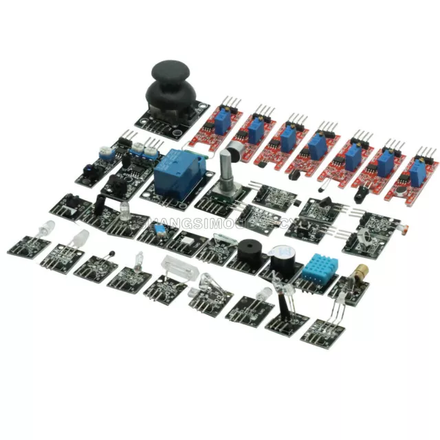 Ultimate Sensor Module Kit Set 37 in 1 For Raspberry Pi & Arduino& MCU