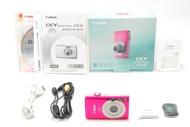 Canon キャノン IXY DIGITAL 110 IS ピンク 希少品 Canon Digital Camera IXY110F-PK 16-megapixel 8x optical zoom