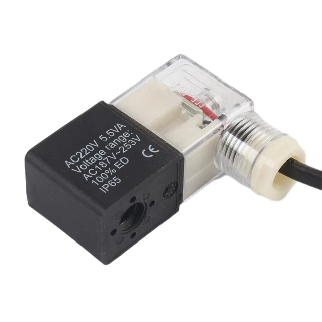 Électrovanne Pour Compresseur Air 220V - Flux D'Air Puissant, Vent De Dégagement, Silencieuse, Sans Huile - Fonte Aluminium