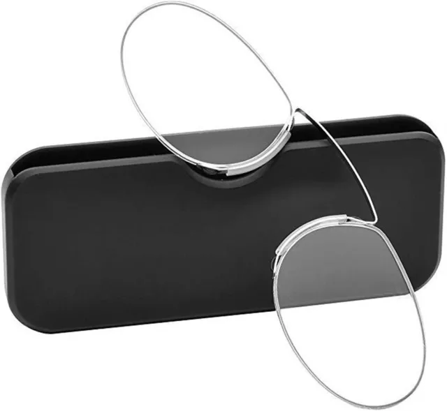 Portable Nose Clip Reading Glasses Legless Reading Glasses Presbyopic Glasses