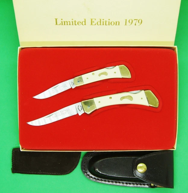 IMPERIAL FRONTIER SOUTH Carolina Pocket Knife 1979 Limited Vintage Set