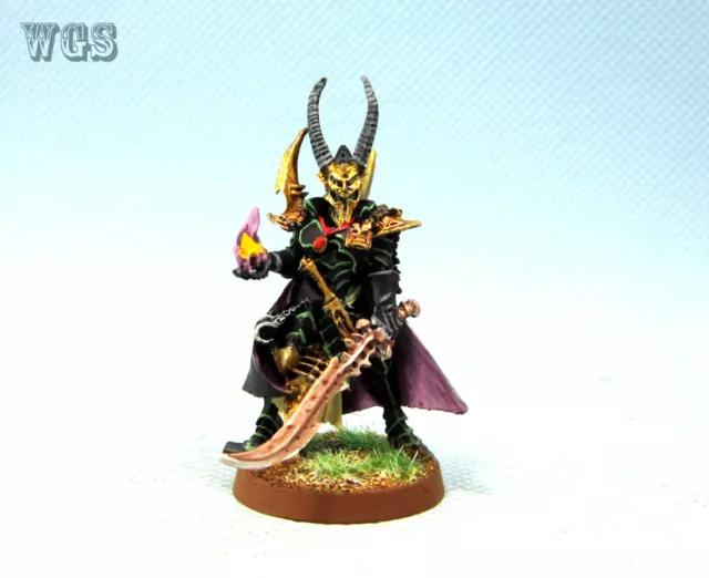 Warhammer 40K WGS Painted  Dark Eldar Archon KDE011