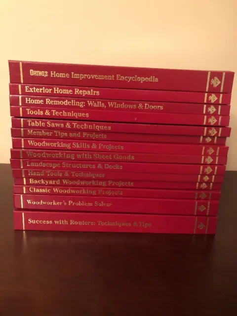 Lote de 14 libros de mejoras para el hogar de Handyman Club of America