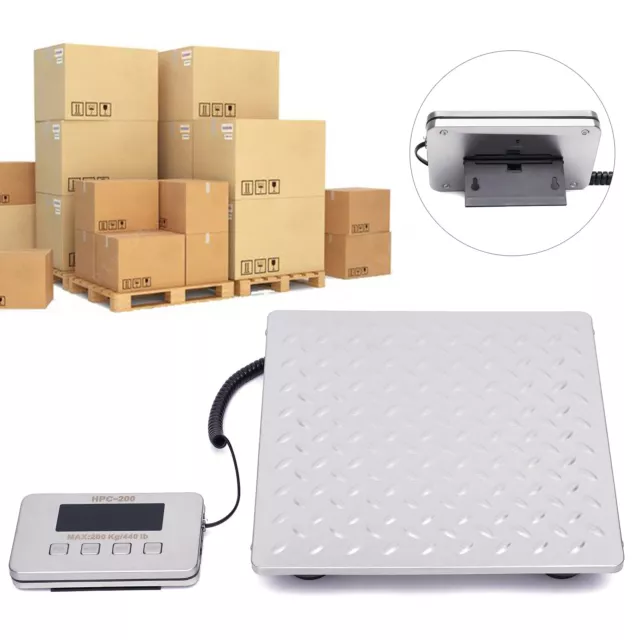 20KG 440lbs Postal Scale Digital Shipping Pack Electronic Mail Package Capacity