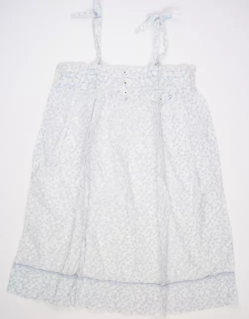 JACADI robe bain de soleil TRÈS BON ÉTAT coton bretelles dos smocké, fille 6 ans