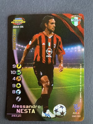 Alessandro Nesta Football Champions 2004 05 Mint Milan 