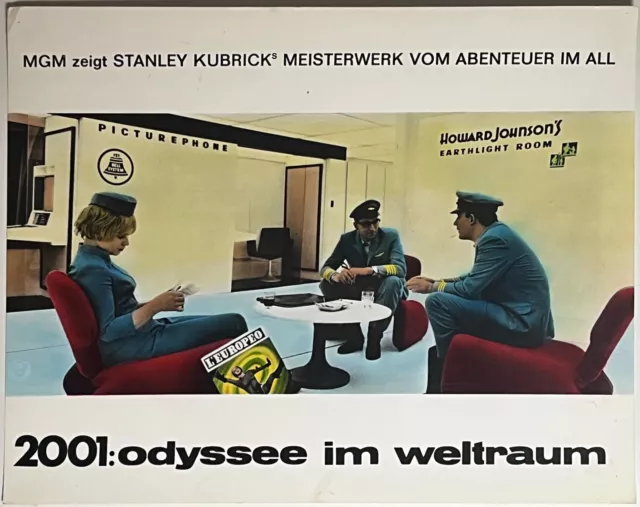 Stanley Kubrick 2001 A SPACE ODYSSEY single lobby card 1968 original rare still