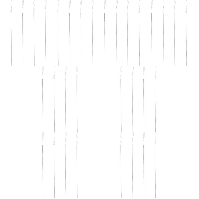 32 Pcs Curved Needles Beading Tool Accessories Quilling Tool Embroidery Needle
