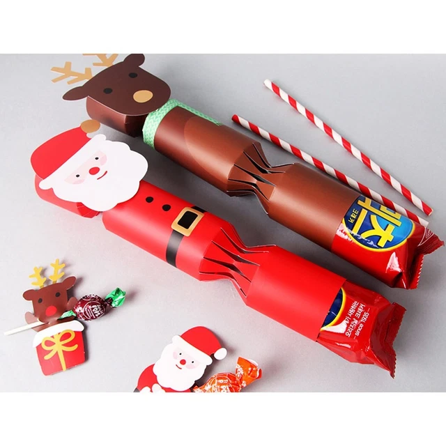 Boîte-cadeaux de Noël de haute qualité wapiti fête faveur lot de 10