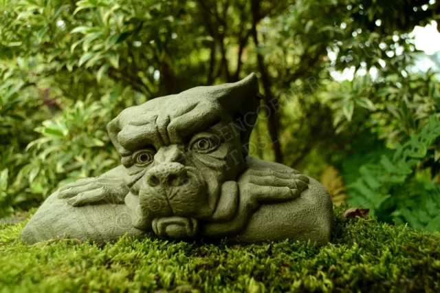 Ernie the Gargoyle Stone Garden Ornament