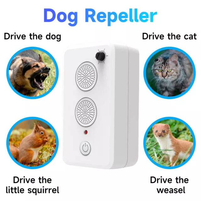 Ultrasonic Pet Anti-Barking Device Dog Bark Control Stop Repeller Silencer Tool