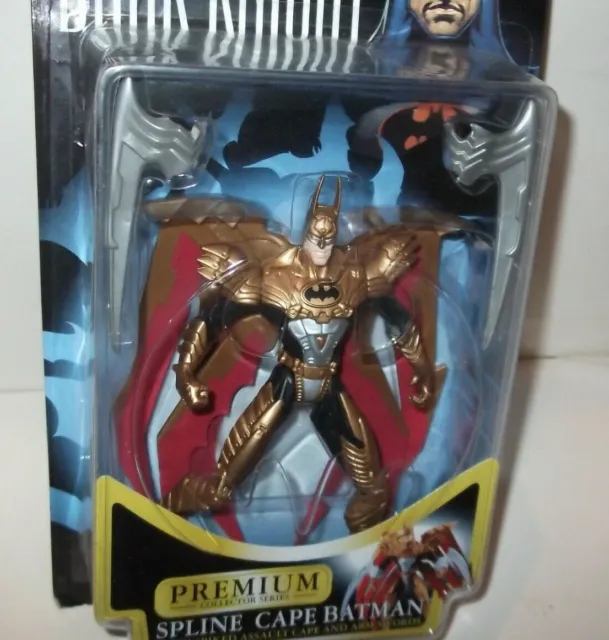 Legends of The Dark Knight SPLINE CAPE BATMAN Premium VTG Kenner 1996 NEW SEALED