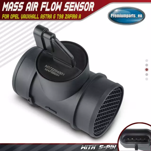 Mass Air Flow Sensor for Opel Vauxhall Astra G T98 Zafira A T98 1.6 25358054