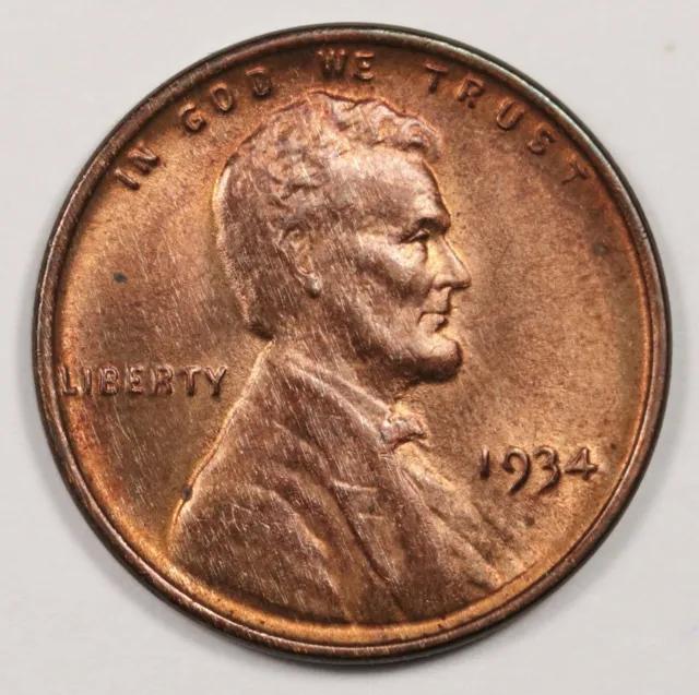 1934 Lincoln Head Cent.  BU.  175823