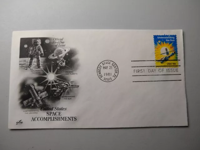 Letter Cover - United States Space Accomplishments