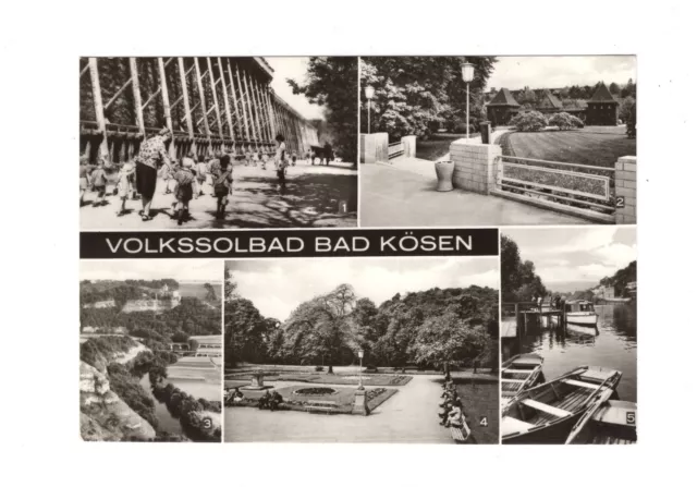 AK Ansichtskarte Bad Kösen / Am Gradierwerk +++