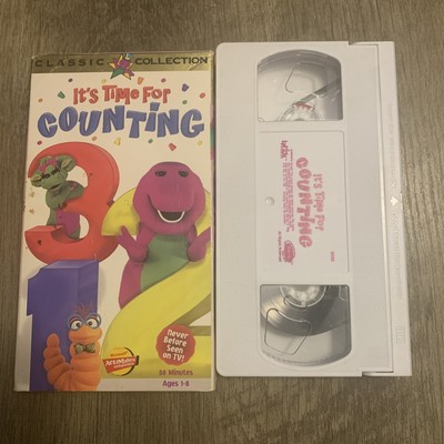 Barney Classic Collection It S Time For Counting Vhs 1997 3 66 Picclick Uk Barney Classic Collection It S Time For Counting Vhs 1997 3 66 Picclick Uk