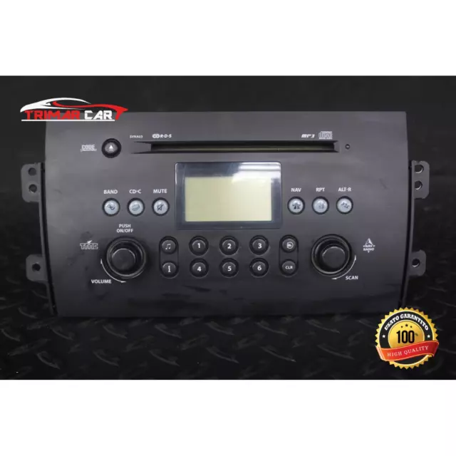 1613-0002 Lettore Cd Autoradio Navigatore Gps Fiat Sedici (Fy)(2006-2014) 1.9 Mj