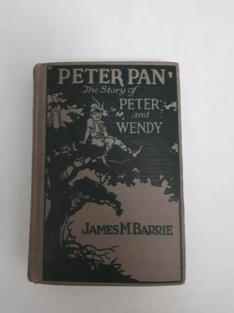 PETER PAN THE Story of Peter and Wendy-James M Barrie-1911-Grosset ...