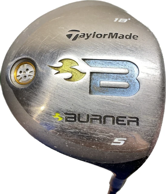 Ladies Taylormade Burner 18* 5 Wood Reax 49 Graphite Shaft RH 42.5”L