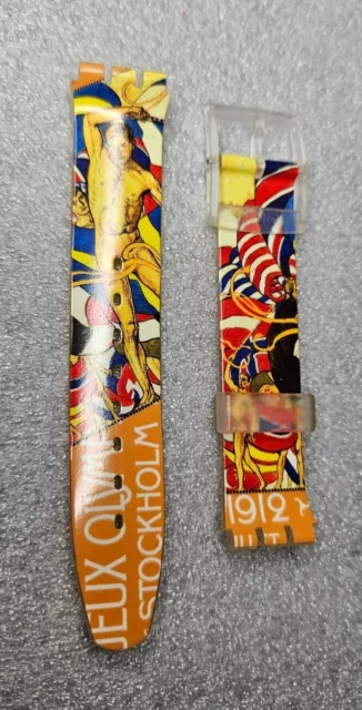 SWATCH ANNI 90 Cinturino Chrono Automatico Scuba EUR 15 00