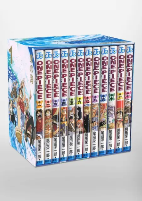 One Piece EP1 BOX Manga set "East blue " Japanese ver. Vol.1-12 From Japan