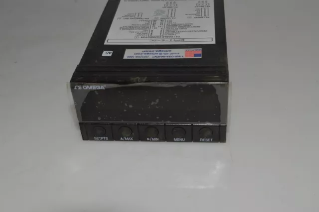 ^^ OMEGA DP41-E-DC Digitale Pannello Metro Termocoppia Indicatore (GCV55)