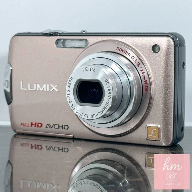 PANASONIC LUMIX DMC-FX700 Compact Digital Camera Pink 14.1MP