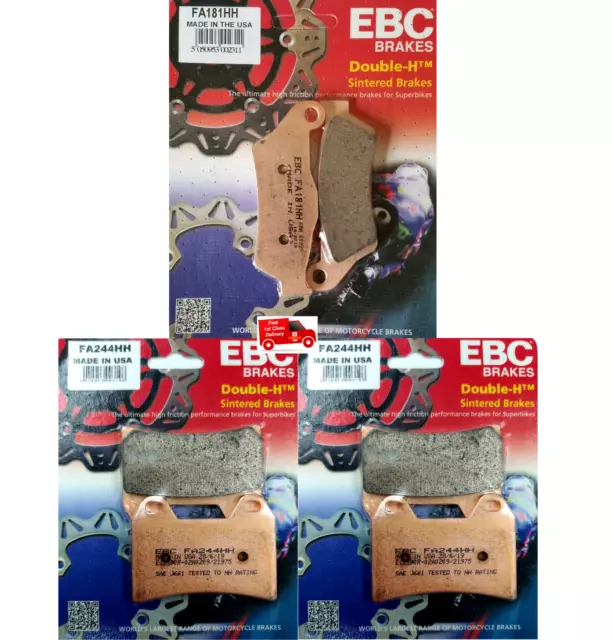 FITS KTM 790 ADVENTURE R 2018 19 20 21 EBC Sintered FRONT and REAR Brake Pads