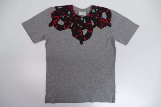 Marcelo Burlon Boys T Shirt Top Age 6 Yrs Grey short Sleeve Logo print