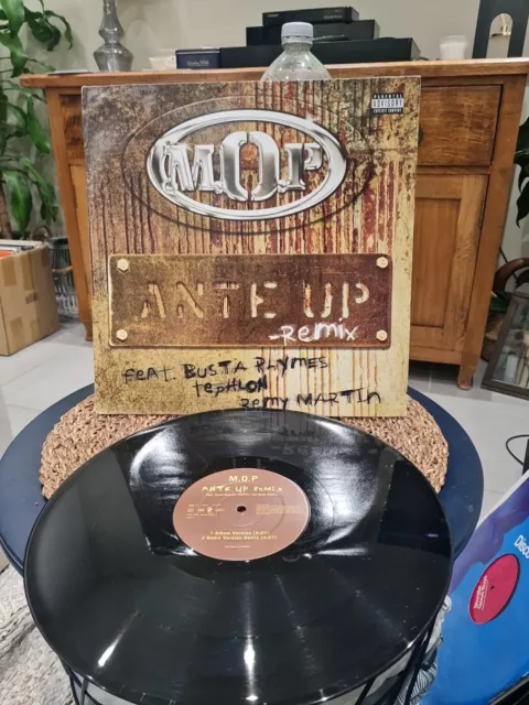 M.O.P Busta Rhymes Ante Up Remix Vinyl Rap Hip Hop 12" Single EX