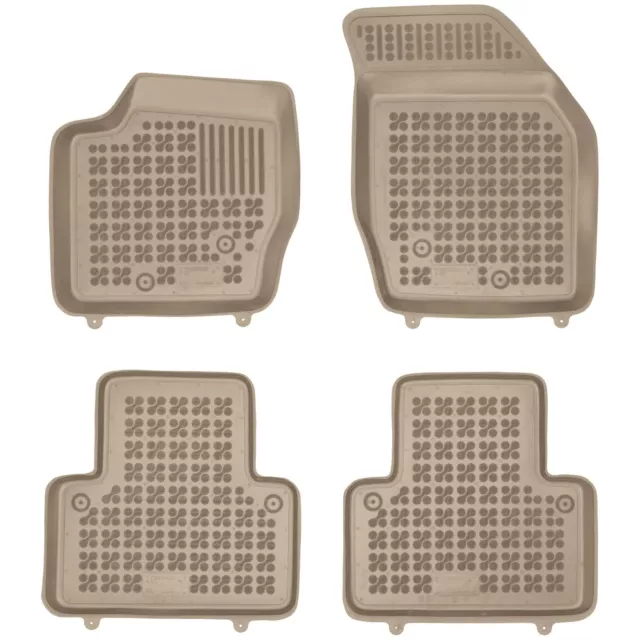 Goma Alfombrillas De Coche Rezaw-Plast para Volvo XC90 I 2002-2014 juego de alfo