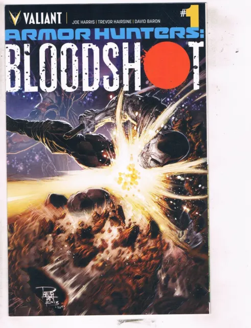 Armor Hunters: Bloodshot # 1 NM 1st Print Valiant Comic Book Joe Harris MK4