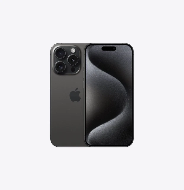 Apple iPhone 15 Pro - 128GB - Black Titanium (Unlocked)