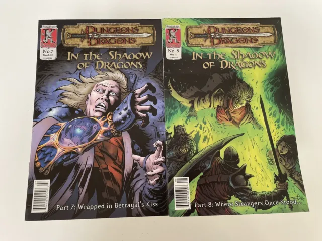 Dungeons & Dragons Vintage (2002) Soft Cover Comic Books x 2 Issue No 7 & 8