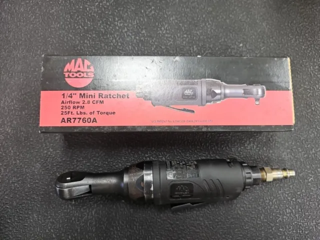 MAC Tools #AR7760A 1/4" Drive Compact Air Ratchet w/ Box