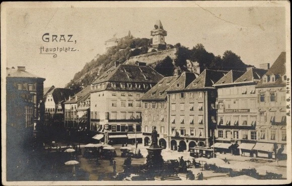 Ak Graz Steiermark, Hauptplatz - 3763509