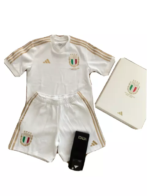 Adidas Italy 125th Anniversary Trikot Kit 2023 - Limited - Size M- NEU & OVP✅