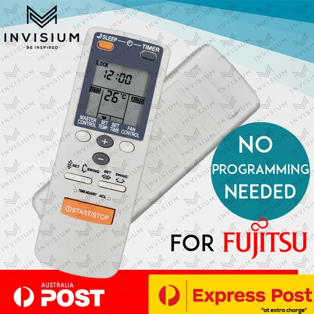 FUJITSU AIR CONDITIONER Remote Control ARJW1 ARJW3 ARJW11 ARHG1 AR