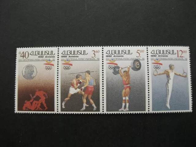 Armenien Mi. Nr. 199 - 202 Olympische Spiele in Barcelona 1992 Postfrisch