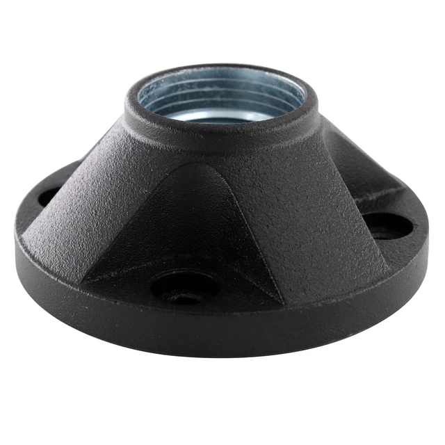 Eaton E26S109 Mounting Base For E26 Stacklights, 4-Hole, Black