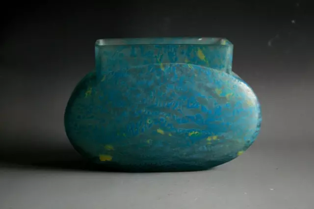 Antique Art Nouveau Daum Nancy Pate De Verre Vase