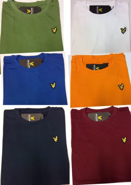 Men's Lyle And Scott Pure Soft Cotton Short Sleeve Round Neck T-Shirt