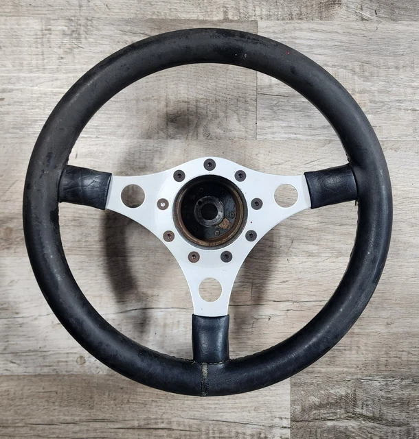 Formuling ステアリング Vintage FORMULING Leather Steering Wheel 14” Made in France