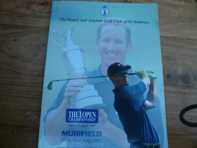 The Open Championship Official Programme 2002 Muirfield