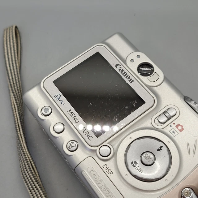 Canon PowerShot A510 3,2 megapixel fotocamera digitale compatta argento testato 21