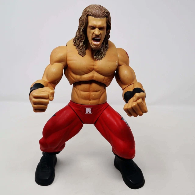 2005 Jakks Wwe World Wrestling Ring Giants Edge 14" Poseable Action Figure