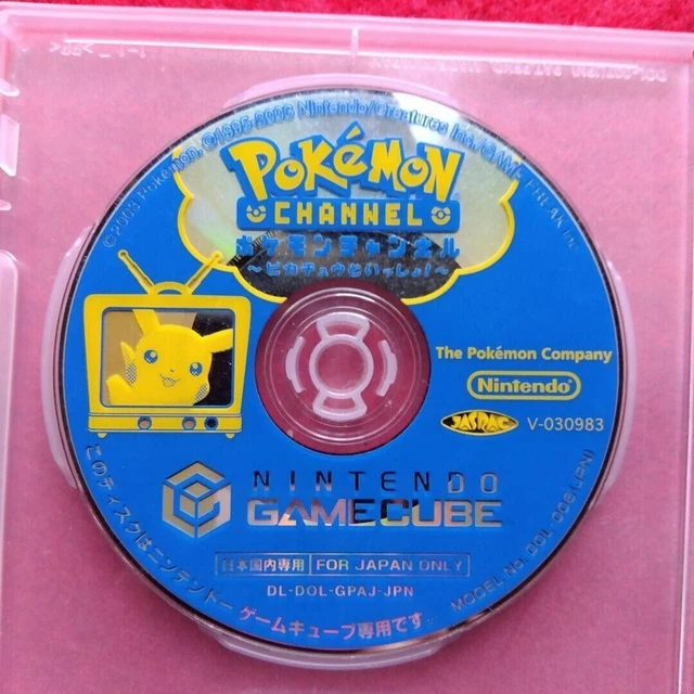 Game Cube GC Pokémon Channel Video game software Japanese ver. Nintendo USED
