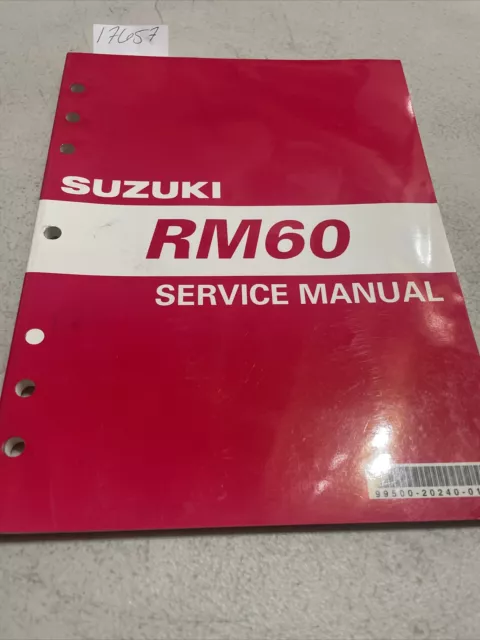 2003 Suzuki RM60 Service Repair Manual